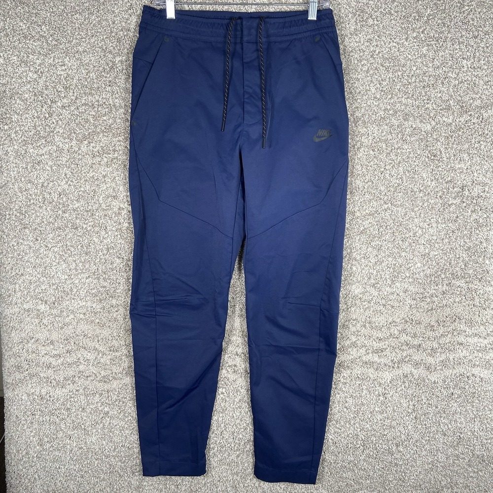 Nike Tech Commuter Pants Mens Small Unlined Navy Blue DH4224-410 Activewear